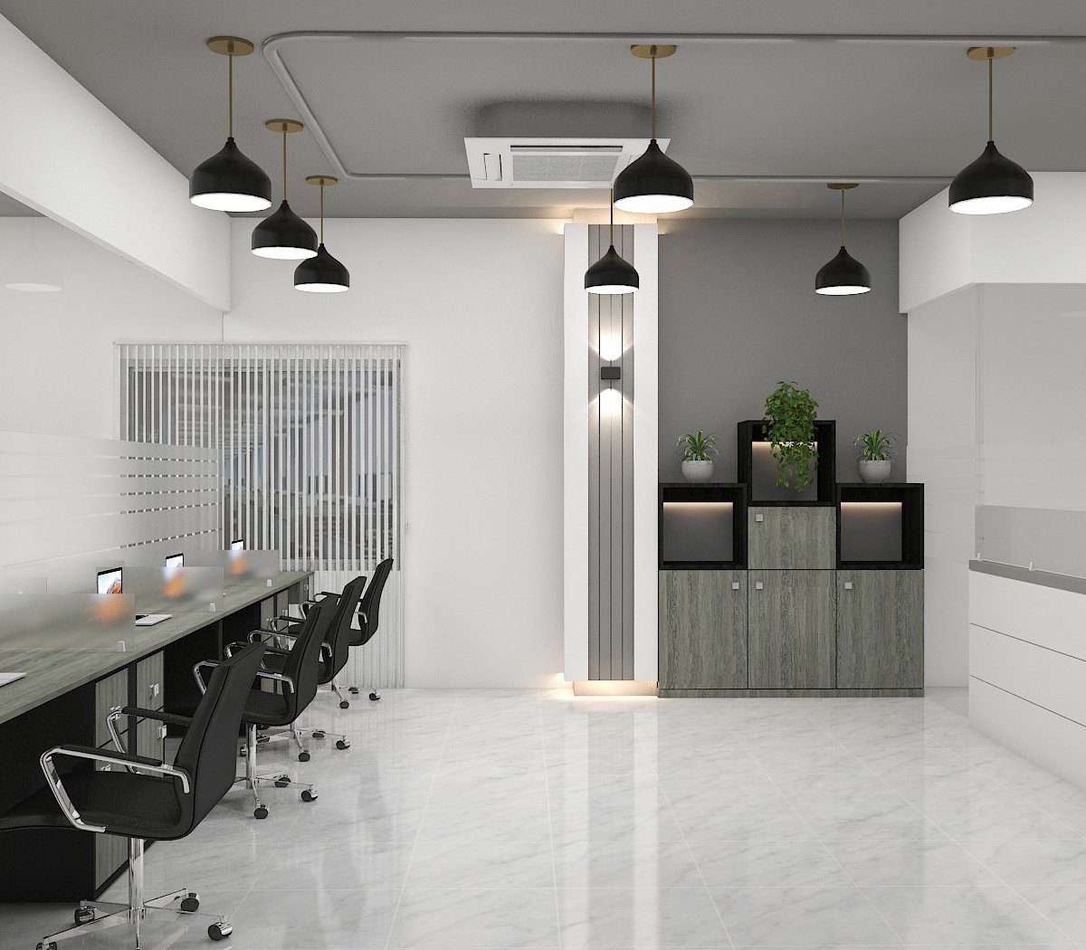 Corporate office interior design service bd